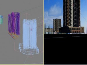 architecture 504 3D Model