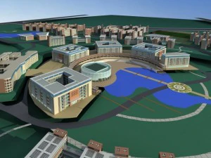 architecture 506 3D Model