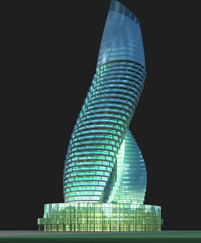 architecture 511 3D Model .c4d .max .obj .3ds .fbx .stl .blend 