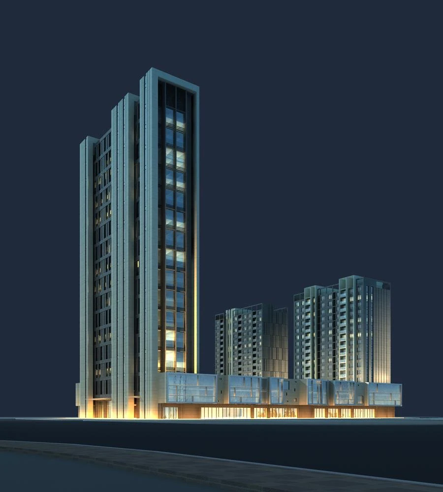 architecture 512 3D Model .c4d .max .obj .3ds .fbx .stl .blend 