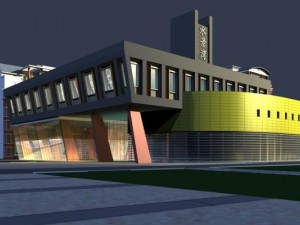 architecture 514 3D Model