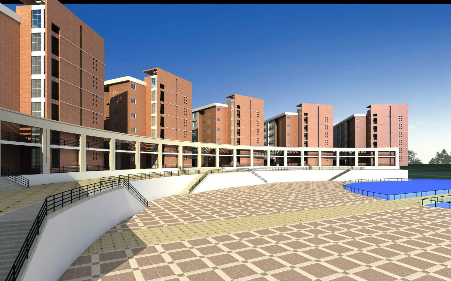 architecture 518 3D Model .c4d .max .obj .3ds .fbx .stl .blend 