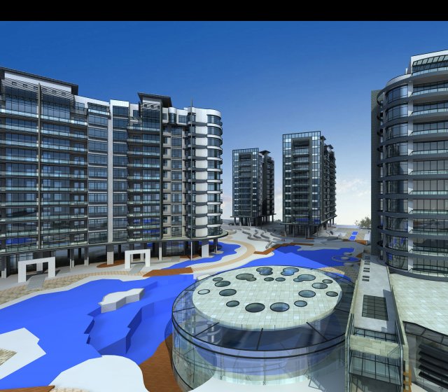 architecture 520 Model 3D .c4d .max .obj .3ds .fbx .stl .blend