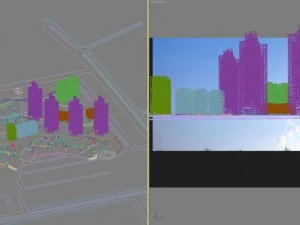 architecture 521 3D Model