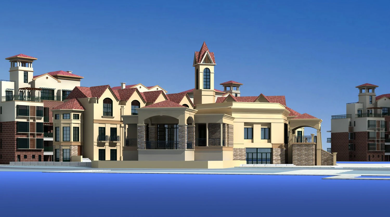 architecture 522 3D Model .c4d .max .obj .3ds .fbx .stl .blend 