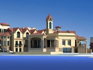 architecture 522 3D Model