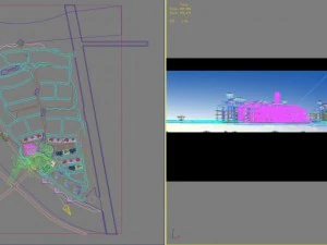 architecture 522 3D Model