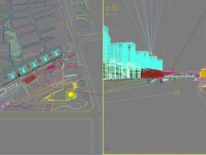 architecture 524 3D Model