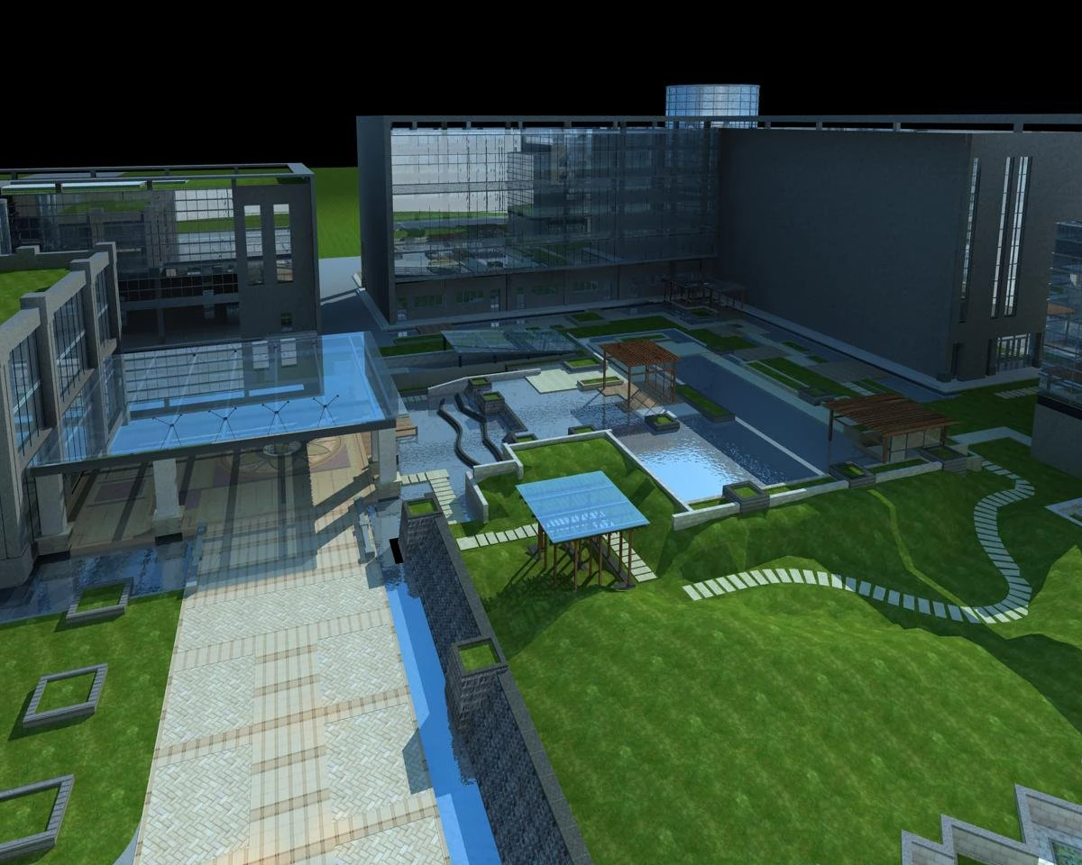 architecture 526 3D Model .c4d .max .obj .3ds .fbx .stl .blend 
