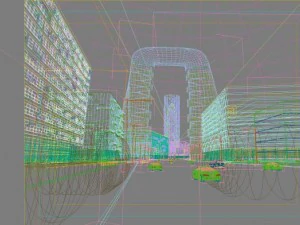 architecture 528 3D Model
