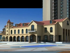 建筑 530 3D 模型