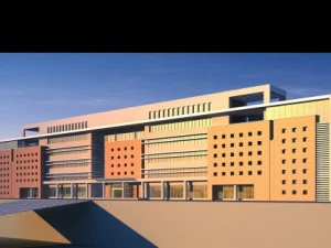 architecture 535 3D Model