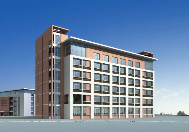 architecture 536 3D Model .c4d .max .obj .3ds .fbx .stl .blend 