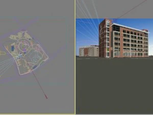 건축 536 3D 모델