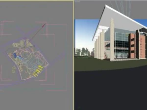 architecture 537 3D Model