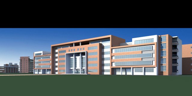 architecture 540 3D 模型 .c4d .max .obj .3ds .fbx .stl .blend 
