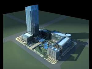 architecture 542 3D Model