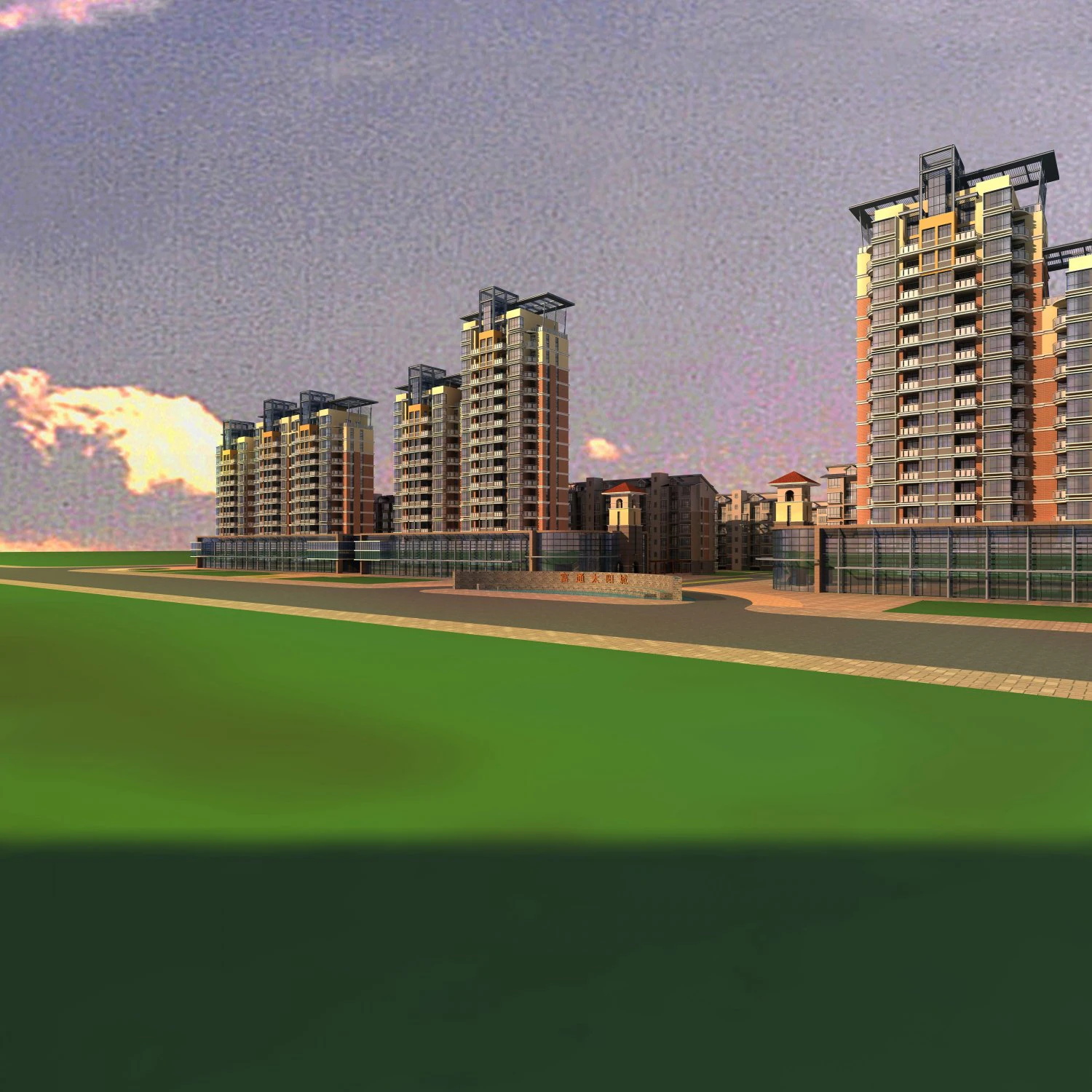 architecture 547 3D Model .c4d .max .obj .3ds .fbx .stl .blend 