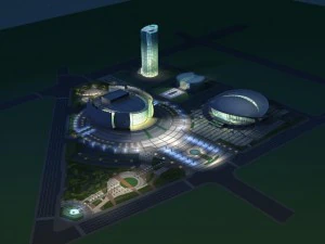 architecture 548 3D Model