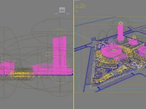 architecture 548 3D Model