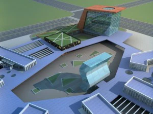 architecture 549 3D Model