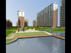architecture 551 Modèle 3D