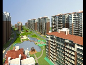 architecture 551 Modèle 3D