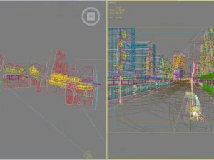 architecture 555 3D Model