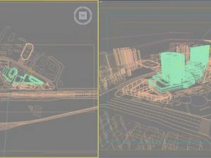 architecture 557 3D Model