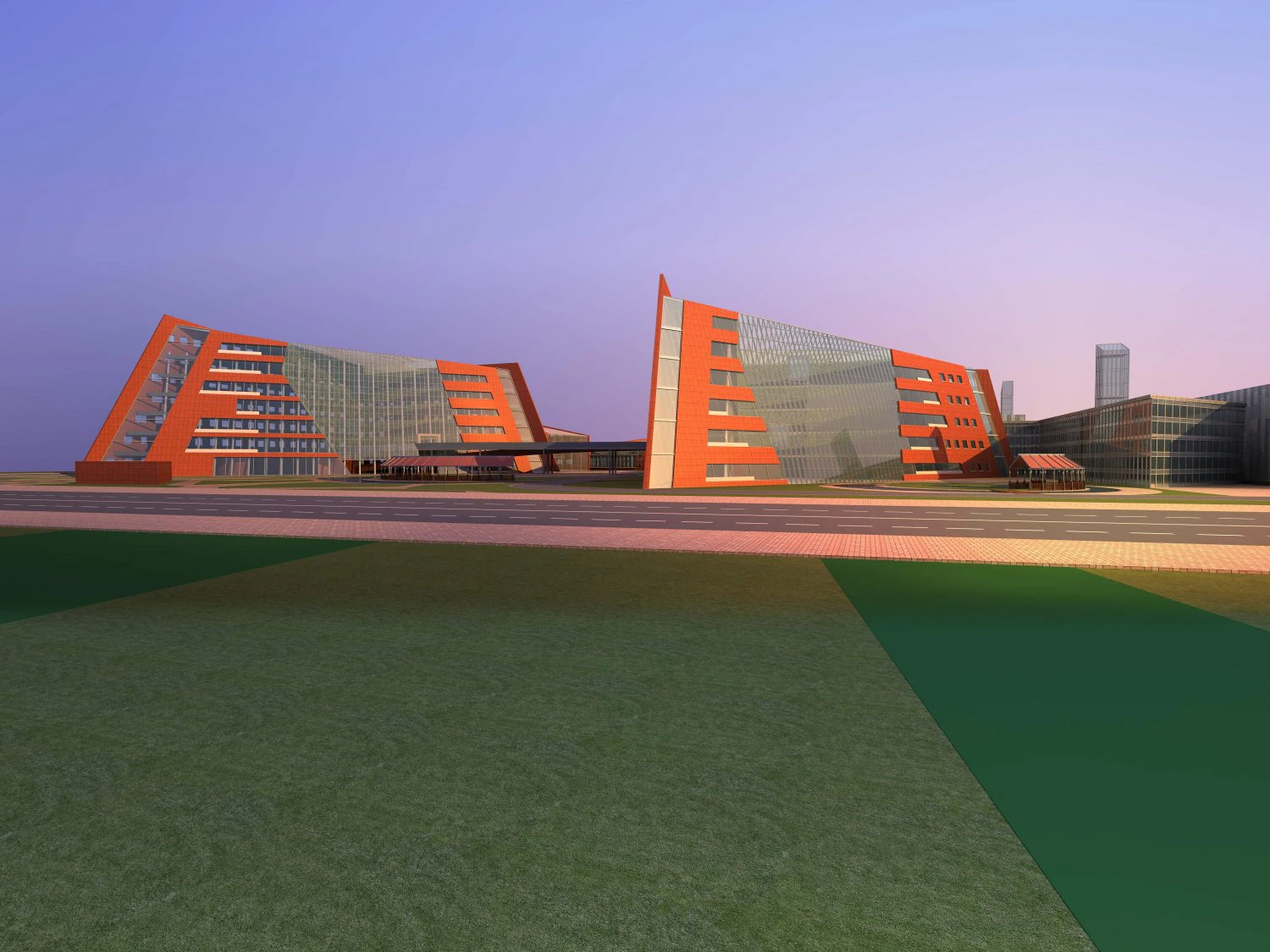 architecture 560 3D Model .c4d .max .obj .3ds .fbx .stl .blend 