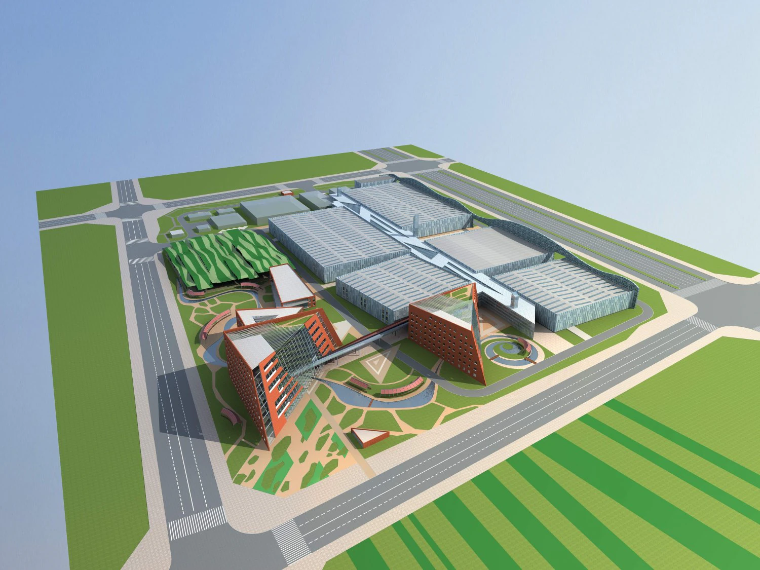 architecture 561 3D Model .c4d .max .obj .3ds .fbx .stl .blend 