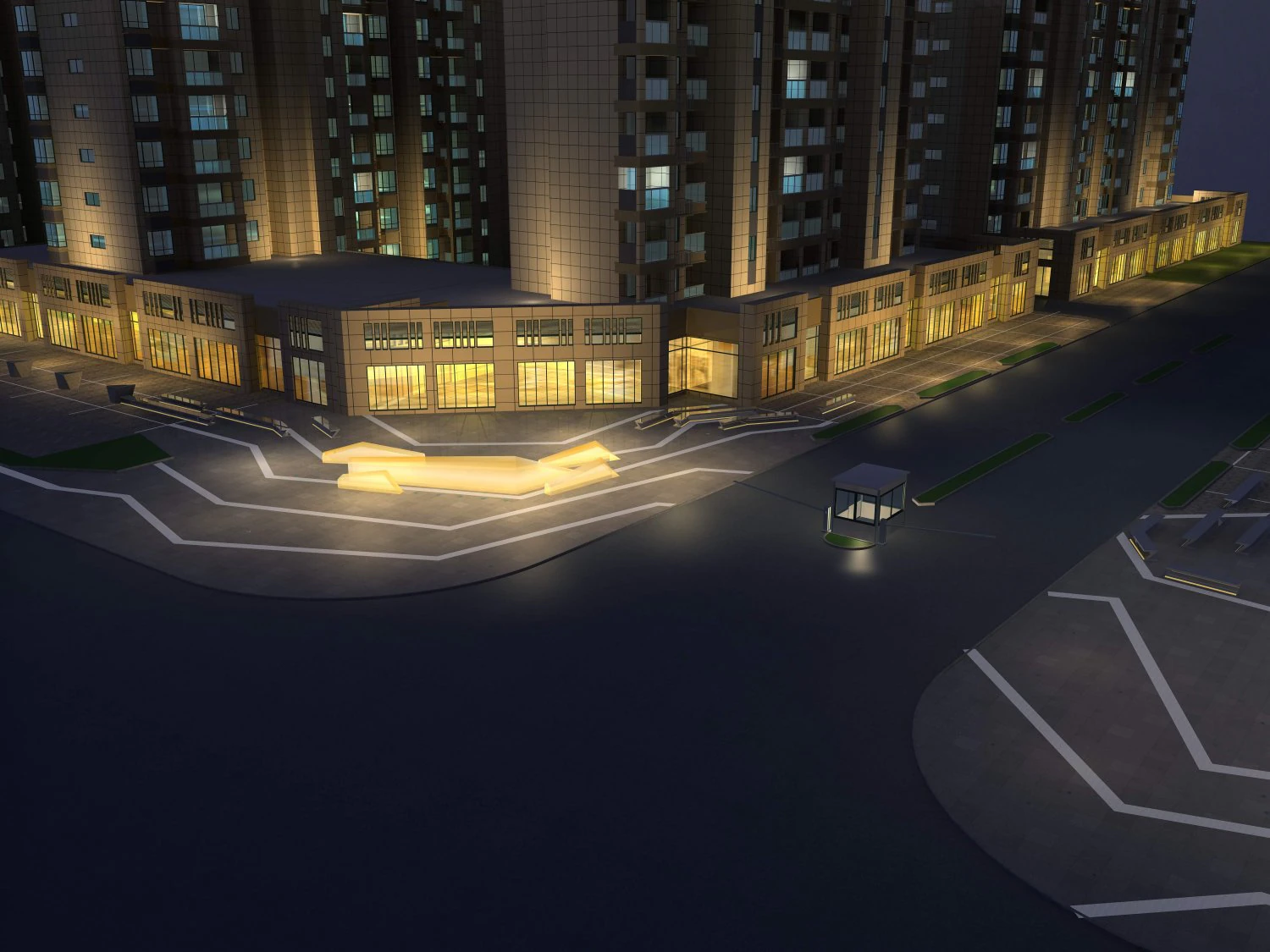 architecture 565 3D Model .c4d .max .obj .3ds .fbx .stl .blend 