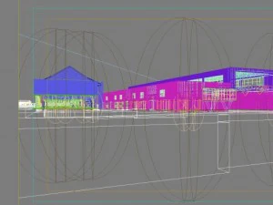 architecture 567 3D Model