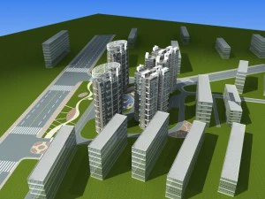 architecture 568 3D Model