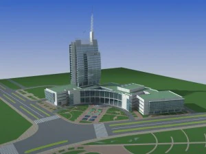 건축 569 3D 모델