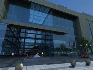 architecture 580 3D Model