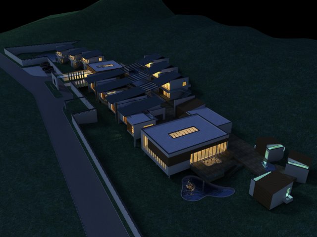 architecture 581 Model 3D .c4d .max .obj .3ds .fbx .stl .blend 