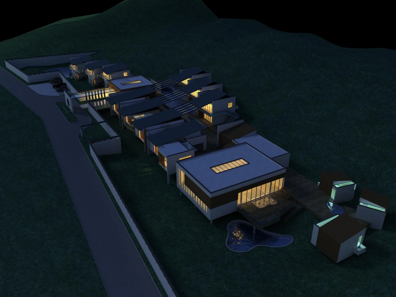 architecture 581 3D Model .c4d .max .obj .3ds .fbx .stl .blend 
