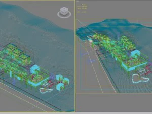 architecture 581 3D Model