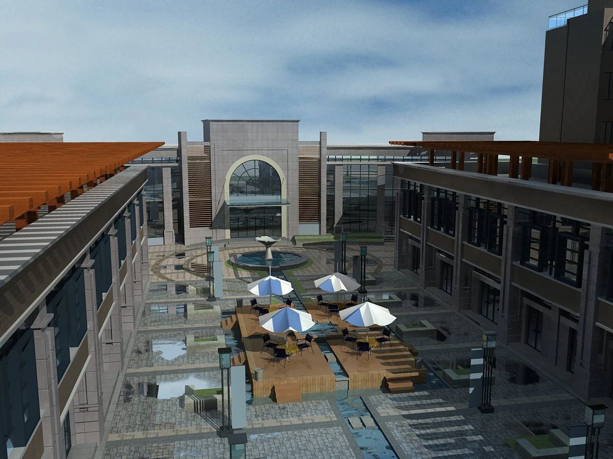architecture 582 3D Model .c4d .max .obj .3ds .fbx .stl .blend 
