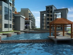 architecture 582 3D Model
