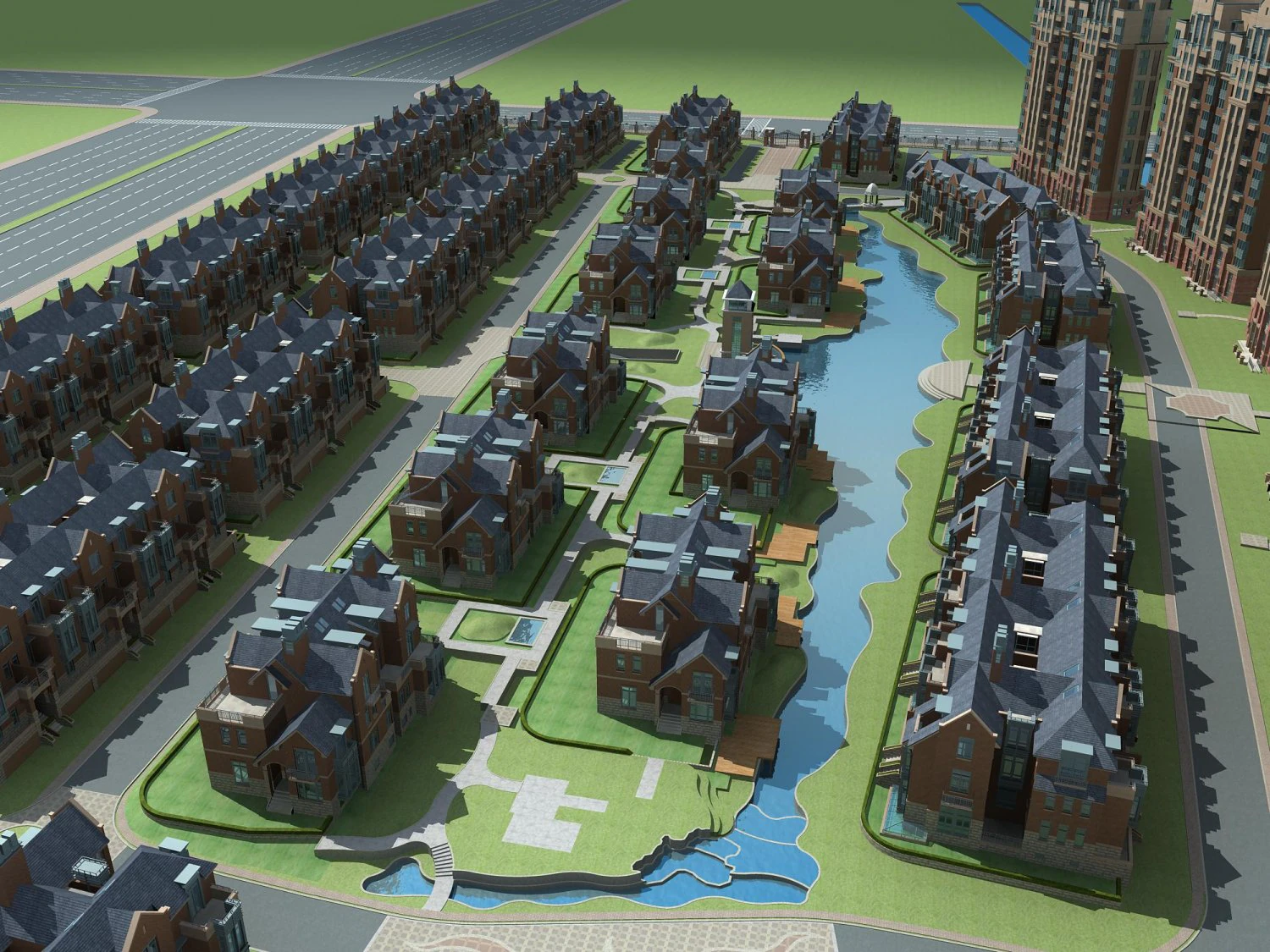 architecture 583 3D Model .c4d .max .obj .3ds .fbx .stl .blend 
