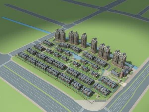 architecture 583 3D Model