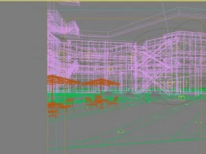 architecture 584 3D Model