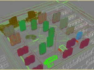 architecture 585 3D Model