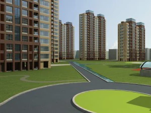 architecture 585 3D Model