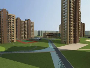 architecture 585 3D Model