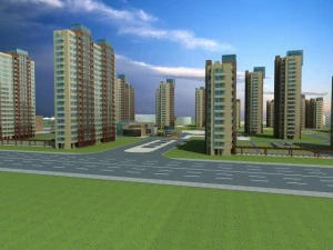 architecture 585 3D Model