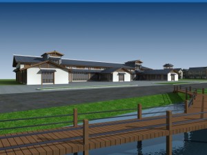 architecture 587 3D 模型