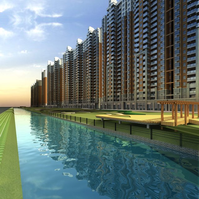 architecture 588 3D 모델 .c4d .max .obj .3ds .fbx .stl .blend
